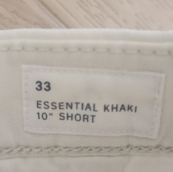 GAP ESSENTIAL KHAKI 10" SHORT white with blue anchors,GAPFLEX - Picture 6 of 6